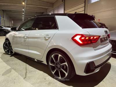 Audi A1 SPB 30TFSI Stronic S line Identity Black "18 Sline Bianco usata Savigliano