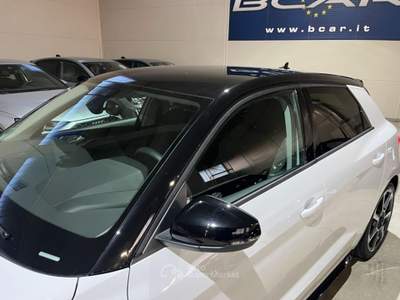 Audi A1 SPB 30TFSI Stronic S line Identity Black "18 Sline Bianco usata Savigliano