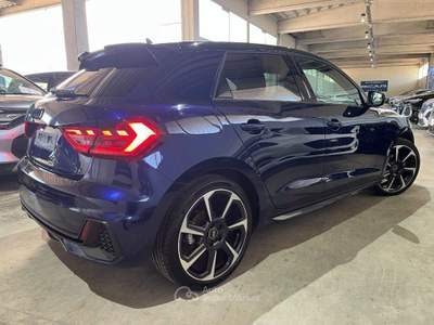Audi A1 SPB 30TFSI Stronic Sline Identity Black "18 S line Blu/Azzurro usata Savigliano