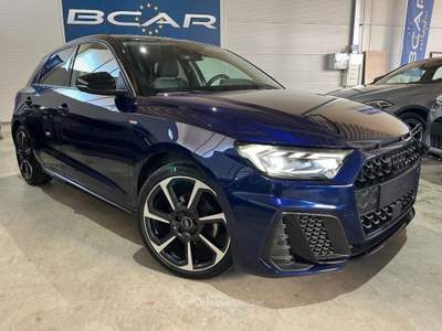 Audi A1 SPB 30TFSI Stronic Sline Identity Black "18 S line Blu/Azzurro usata Savigliano