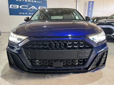 Audi A1 SPB 30TFSI Stronic Sline Identity Black "18 S line Blu/Azzurro usata Savigliano