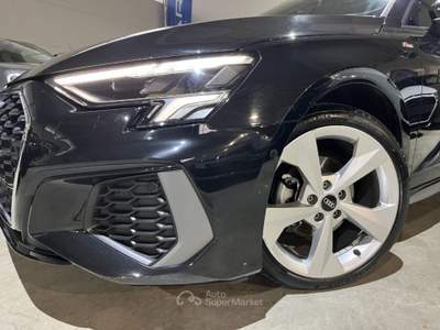 Audi A3 SPB 35TFSI 150cv Hybrid S line Stronic "18 Sline   Nero usata Savigliano