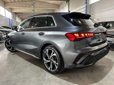 Audi A3 SPB 35TFSI Stronic S line 18 Sline/LED Matrix/"26 Grigio usata Savigliano