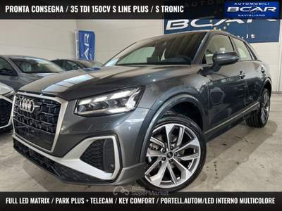 Audi Q2 35 TDI Stronic S line "19 Sline/Telec./Navi/MATRIX Grigio usata Savigliano
