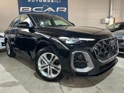 Audi Q5 SPB Sportback TDI 204CV mHEV+Stronic S line Sline Nero usata Savigliano