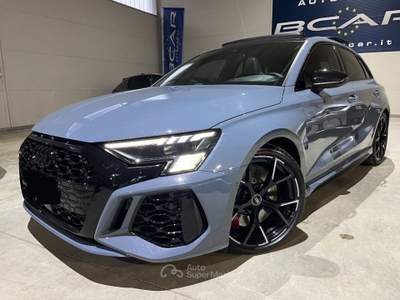 Audi RS 3 SPB TFSI quattro Stronic TETTO APR./HEAD-UP DISP. Grigio usata Savigliano