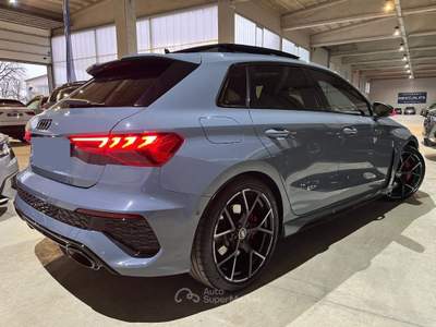 Audi RS 3 SPB TFSI quattro Stronic TETTO APR./HEAD-UP DISP. Grigio usata Savigliano
