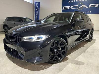 BMW Serie 3 320d dA 48V xDrive Touring "19 Msport Pro Black/Head-Di Nero usata Savigliano