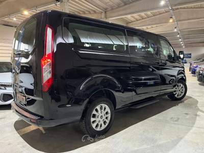 Ford Tourneo Custom 320 2.0 E.Blue 150CV PL Titanium 9 POSTI PARK PLUS Nero usata Savigliano