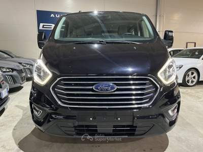 Ford Tourneo Custom 320 2.0 E.Blue 150CV PL Titanium 9 POSTI PARK PLUS Nero usata Savigliano