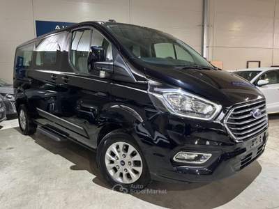 Ford Tourneo Custom 320 2.0 E.Blue 150CV PL Titanium 9 POSTI PARK PLUS Nero usata Savigliano