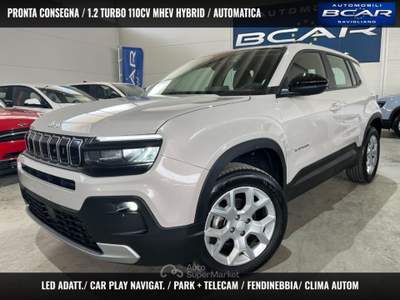 Jeep Avenger 1.2 T 110CV MHEV ALTITUDE CarPLAY/F.LED/TELECAM+PA Grigio usata Savigliano