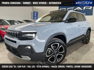 Jeep Avenger 1.2 T 110CV MHEV Summit TETTO APRIB+NAVIG/"26 Grigio usata Savigliano