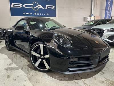 Porsche 911 .2 911 Carrera Cabriolet"21 turbo S Bose/Pelle Nero usata Savigliano