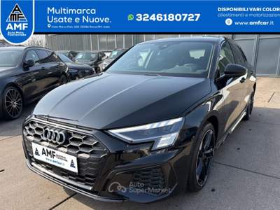 Audi A3 S-Line Sportback/1.Hd/MATRIX/NAVI/AMBIENTE Nero usata Roma