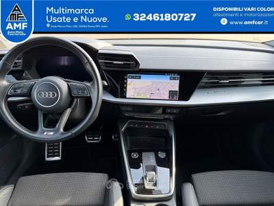 Audi A3 S-Line Sportback/1.Hd/MATRIX/NAVI/AMBIENTE Nero usata Roma