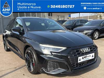 Audi A3 S-Line Sportback/1.Hd/MATRIX/NAVI/AMBIENTE Nero usata Roma