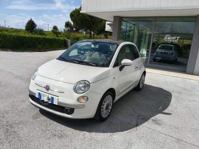 Fiat 500 1.2 Lounge     TETTO PANORAMICO Bianco usata Recanati