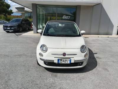 Fiat 500 1.2 Lounge     TETTO PANORAMICO Bianco usata Recanati