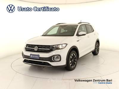Volkswagen T-Cross 1.0 tsi style 95cv Bianco usata Bari