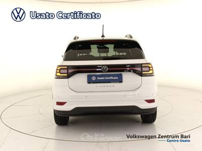 Volkswagen T-Cross 1.0 tsi style 95cv Bianco usata Bari