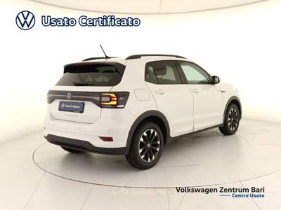 Volkswagen T-Cross 1.0 tsi style 95cv Bianco usata Bari