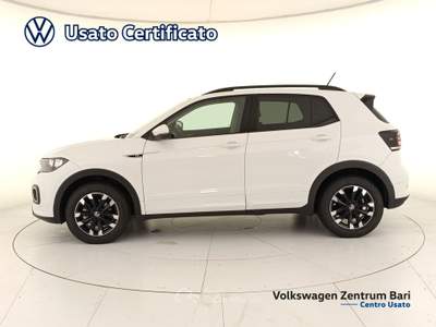 Volkswagen T-Cross 1.0 tsi style 95cv Bianco usata Bari