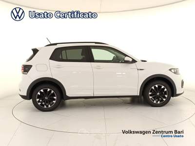 Volkswagen T-Cross 1.0 tsi style 95cv Bianco usata Bari
