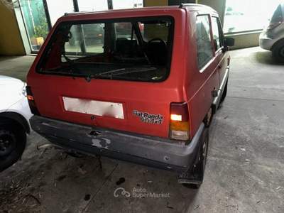 Fiat Panda 1ª serie 1000 4x4 Sisley asi metano Rosso usata Asigliano Veneto