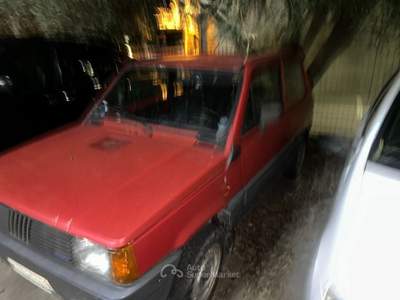 Fiat Panda 1ª serie 1000 4x4 Sisley asi metano Rosso usata Asigliano Veneto
