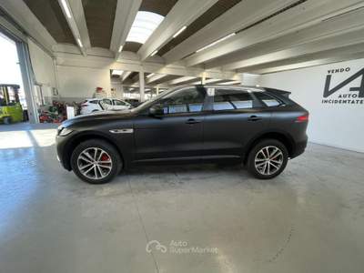 Jaguar F-Pace 2.0 D 180CV AWD PORTFOLIO Nero usata Megliadino San Vitale