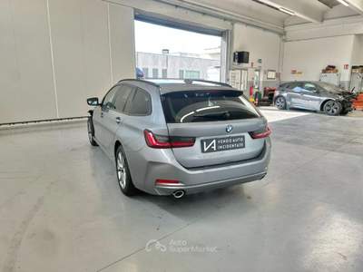 BMW Serie 3 318d D 48V TOURING Grigio usata Megliadino San Vitale