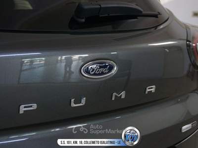 Ford Puma 1.0 EcoBoost Hybrid 125 CV S&S Titanium Grigio usata Galatina