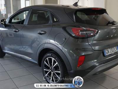 Ford Puma 1.0 EcoBoost Hybrid 125 CV S&S Titanium Grigio usata Galatina
