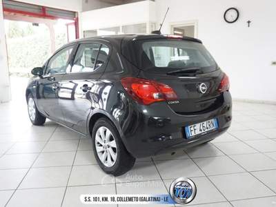 Opel Corsa 1.4 90CV GPL Tech 5 porte Cosmo Nero usata Galatina