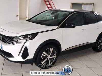 Peugeot 3008 BlueHDi 130 S&S EAT8 Allure Pack Bianco usata Galatina