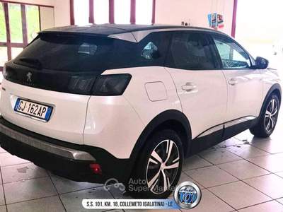 Peugeot 3008 BlueHDi 130 S&S EAT8 Allure Pack Bianco usata Galatina