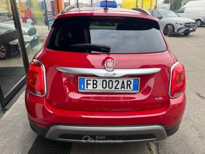 Fiat 500X 2.0 mjt Cross 4x4 140cv auto Rosso usata Castelletto di Branduzzo