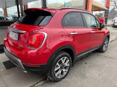 Fiat 500X 2.0 mjt Cross 4x4 140cv auto Rosso usata Castelletto di Branduzzo