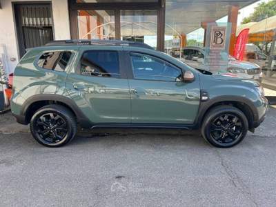Dacia Duster 1.5 blue dci Extreme 4x4 115cv GANCIO TRAINO Verde usata Castelletto di Branduzzo