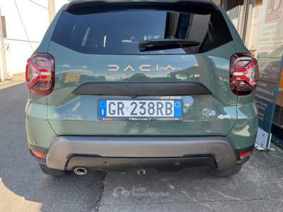 Dacia Duster 1.5 blue dci Extreme 4x4 115cv GANCIO TRAINO Verde usata Castelletto di Branduzzo