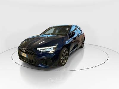 Audi A3 35 TDI S tronic S line edition Blu/Azzurro usata Modena