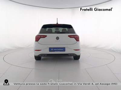 Volkswagen Polo 1.0 tsi r-line 95cv dsg Bianco usata Assago