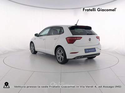 Volkswagen Polo 1.0 tsi r-line 95cv dsg Bianco usata Assago