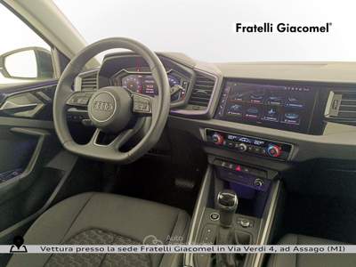 Audi A1 sportback 30 1.0 tfsi identity black 116cv s-tronic Argento usata Assago