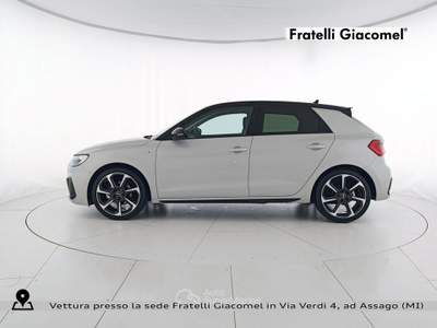Audi A1 sportback 30 1.0 tfsi identity black 116cv s-tronic Argento usata Assago