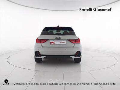 Audi A1 sportback 30 1.0 tfsi identity black 116cv s-tronic Argento usata Assago