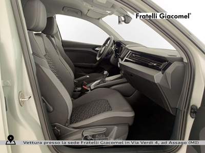 Audi A1 sportback 30 1.0 tfsi identity black 116cv s-tronic Argento usata Assago