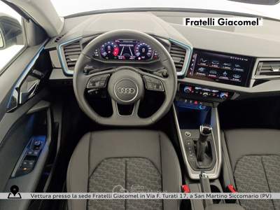 Audi A1 sportback 30 1.0 tfsi identity black 116cv s-tronic Argento usata Assago
