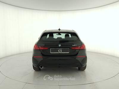 BMW Serie 1 116d 116d advantage auto Nero usata Rivoli